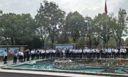 水利部数字孪生水利体系建设现场会，会议现场计量感知设备源自清万水技术！