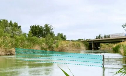 新疆塔什店流量测验丨复杂天然河道测流断面的应用技术